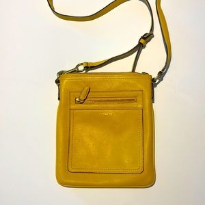 Yellow CrossBody Bag by Coach